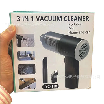 Portable Handheld Wireless Car Vacuum Cleaner Multi-Functional Strong Suction Indoor Dustbuster Compact Size Easy to Use